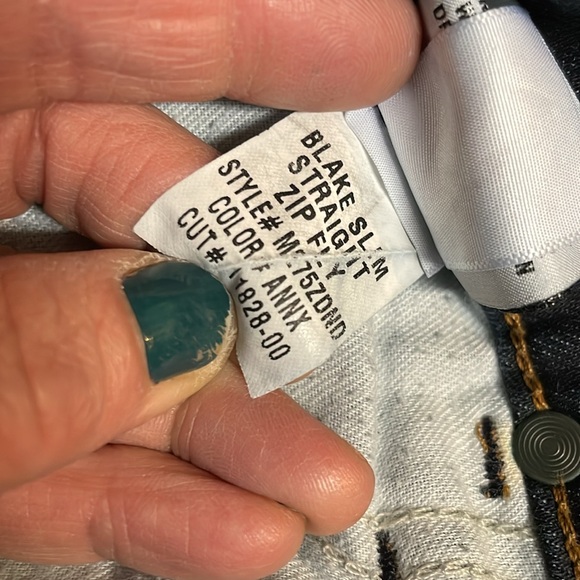 Hudson blaire straight leg dark rinse jeans - Picture 4 of 7